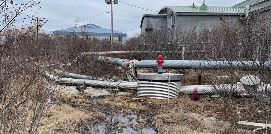 pipes on the alaska research project
